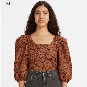 Levi’s KAILA PUFF SLEEVE BLOUSE